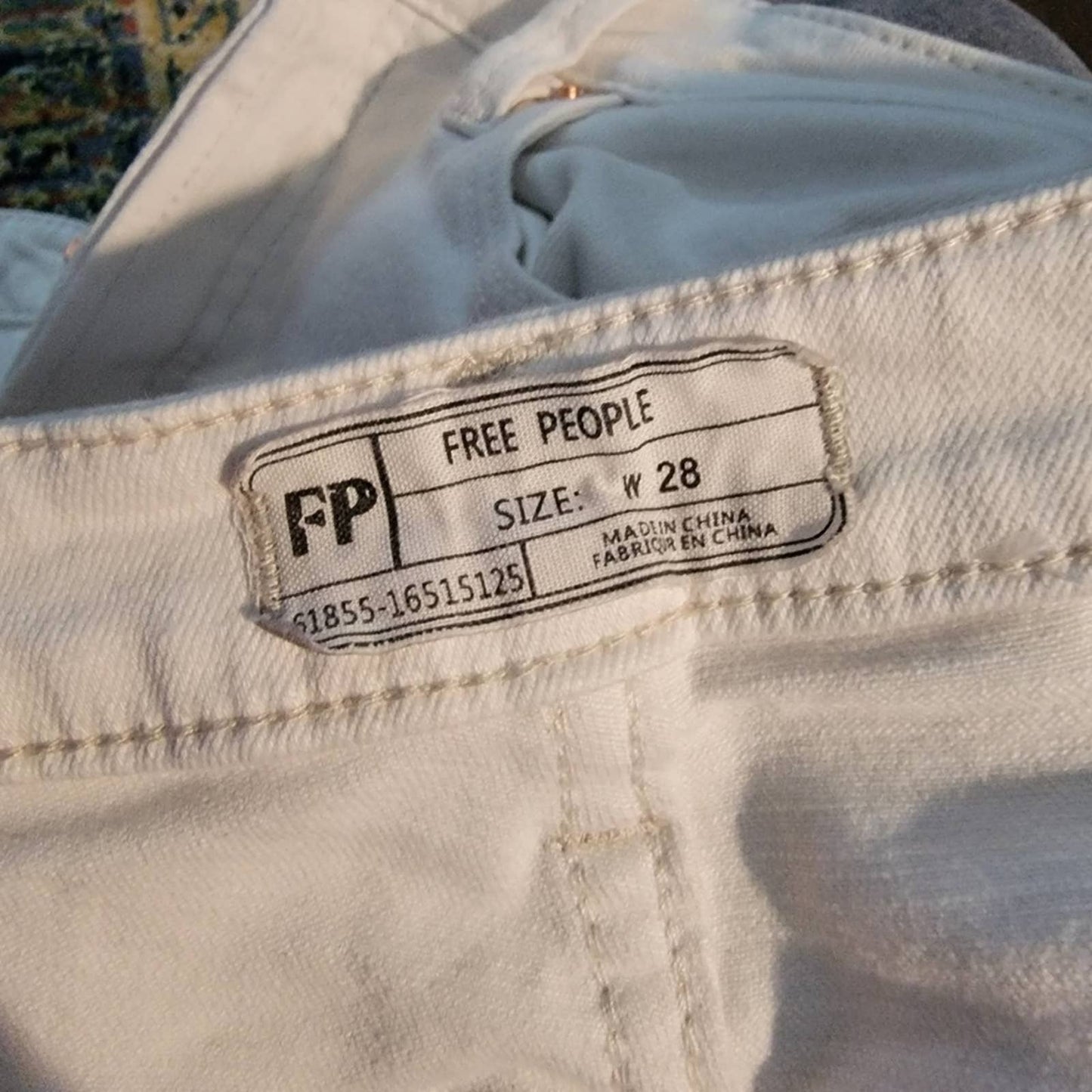 Deadstock NWOT Free People High Rise Skinny Jeans - 28