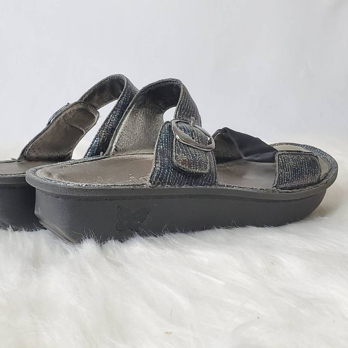 Algeria Karen Rainbow Casual Slide Slip On Loafer Platform Sandals - 39 / 9