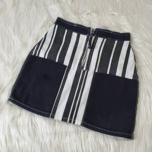 BDG by Urban Outfitters Striped Denim mini Skirt