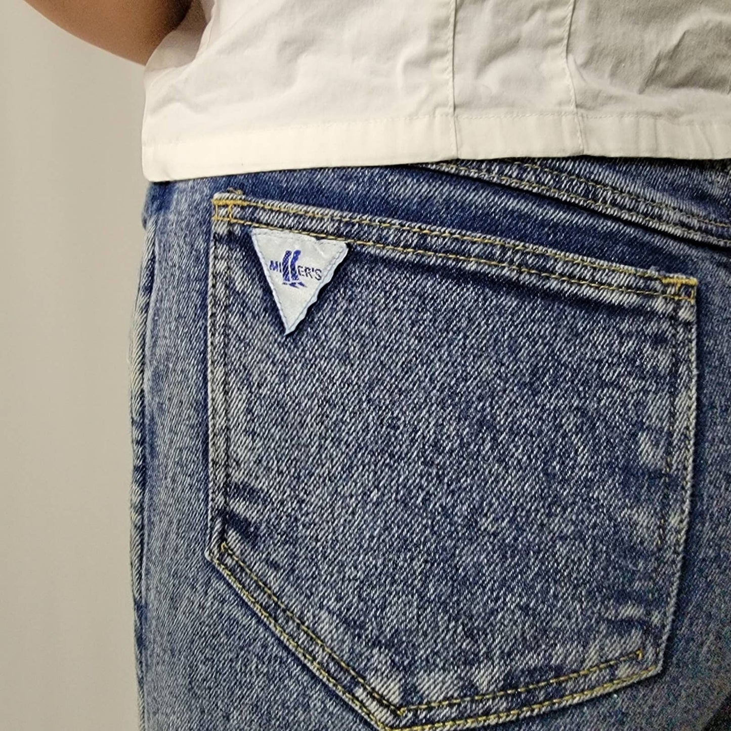 Vintage 90s Miller’s Acid Washed Western Riding Jeans