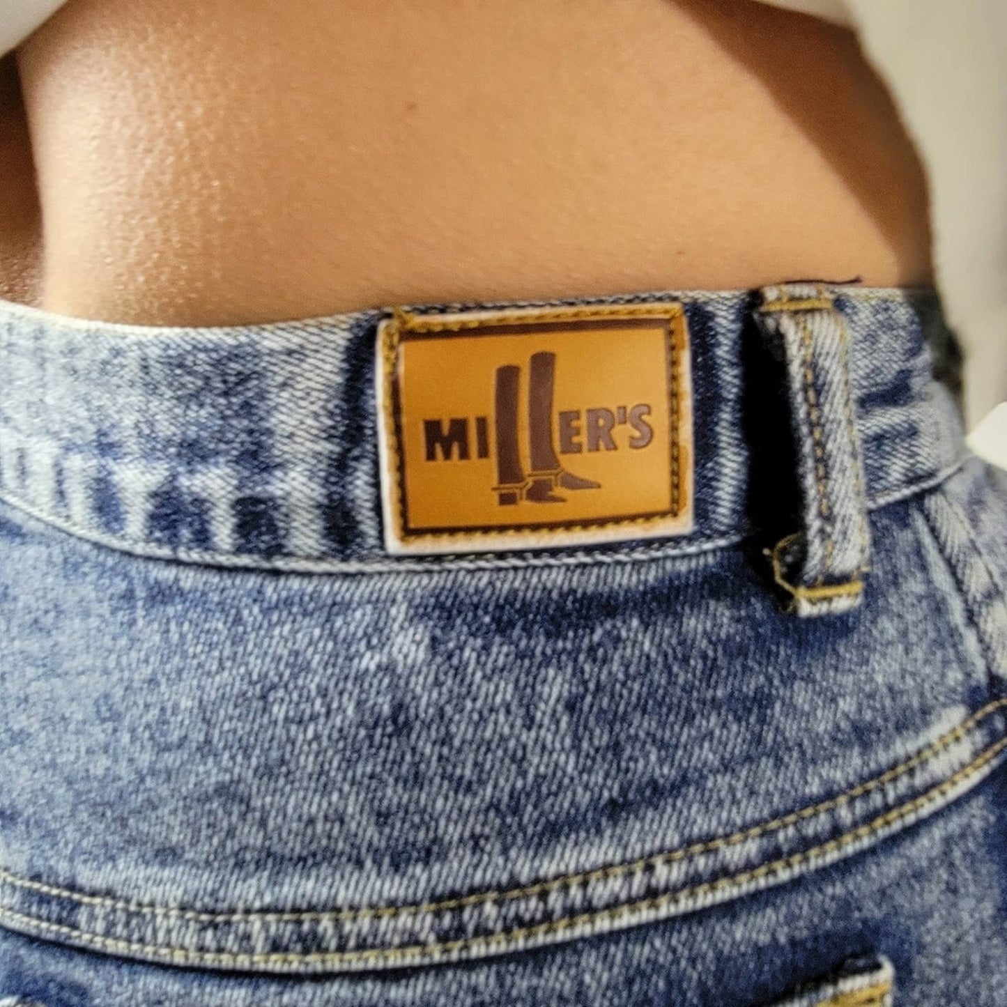 Vintage 90s Miller’s Acid Washed Western Riding Jeans