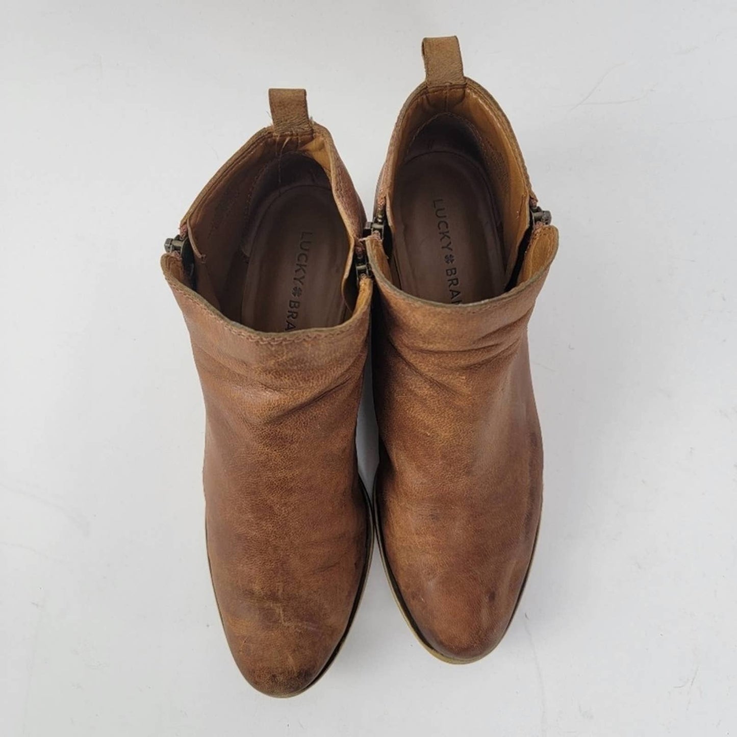Lucky Brand Basel Bootie - Toffee - 8