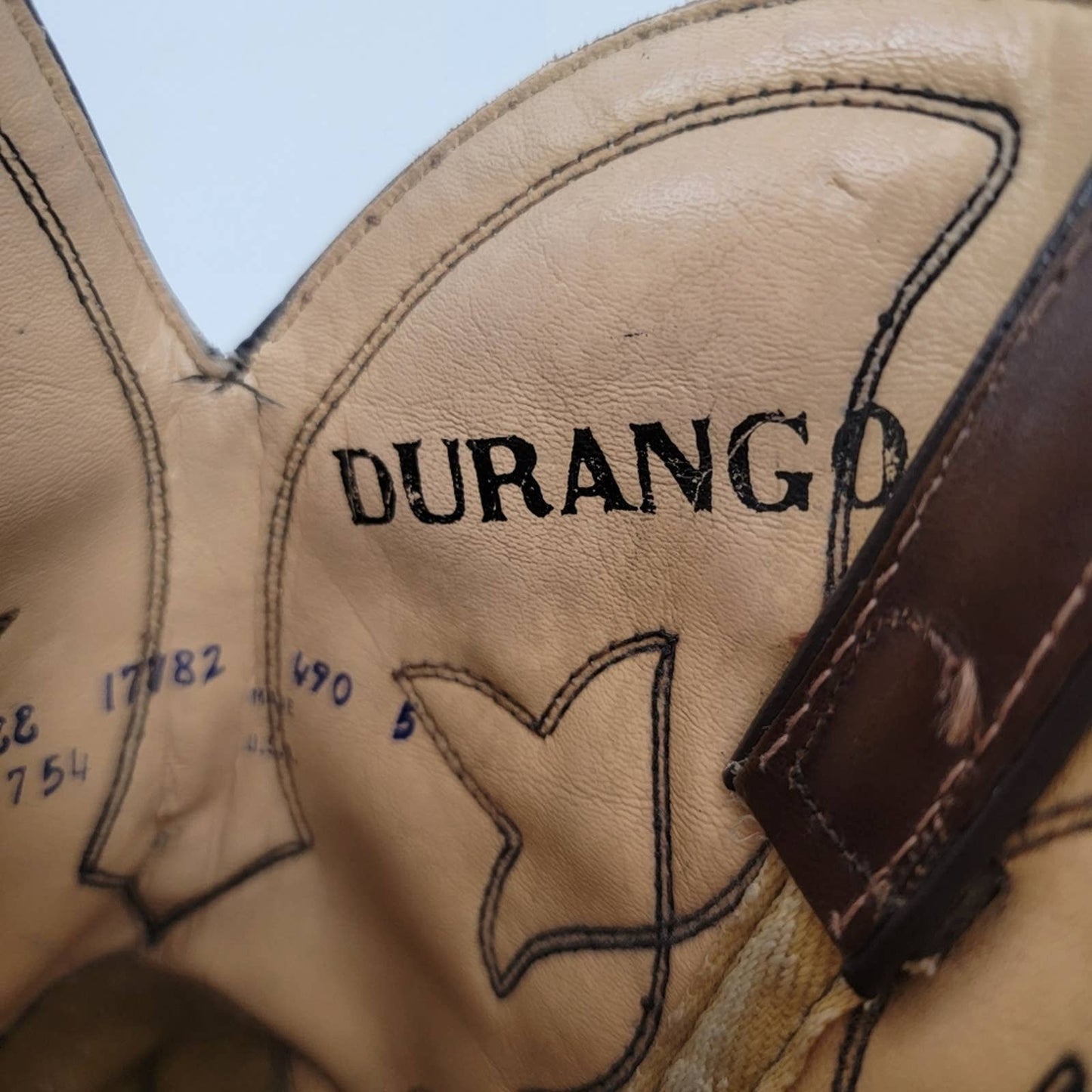 Durango Vintage Western Cowboy Boots - 7.5/9