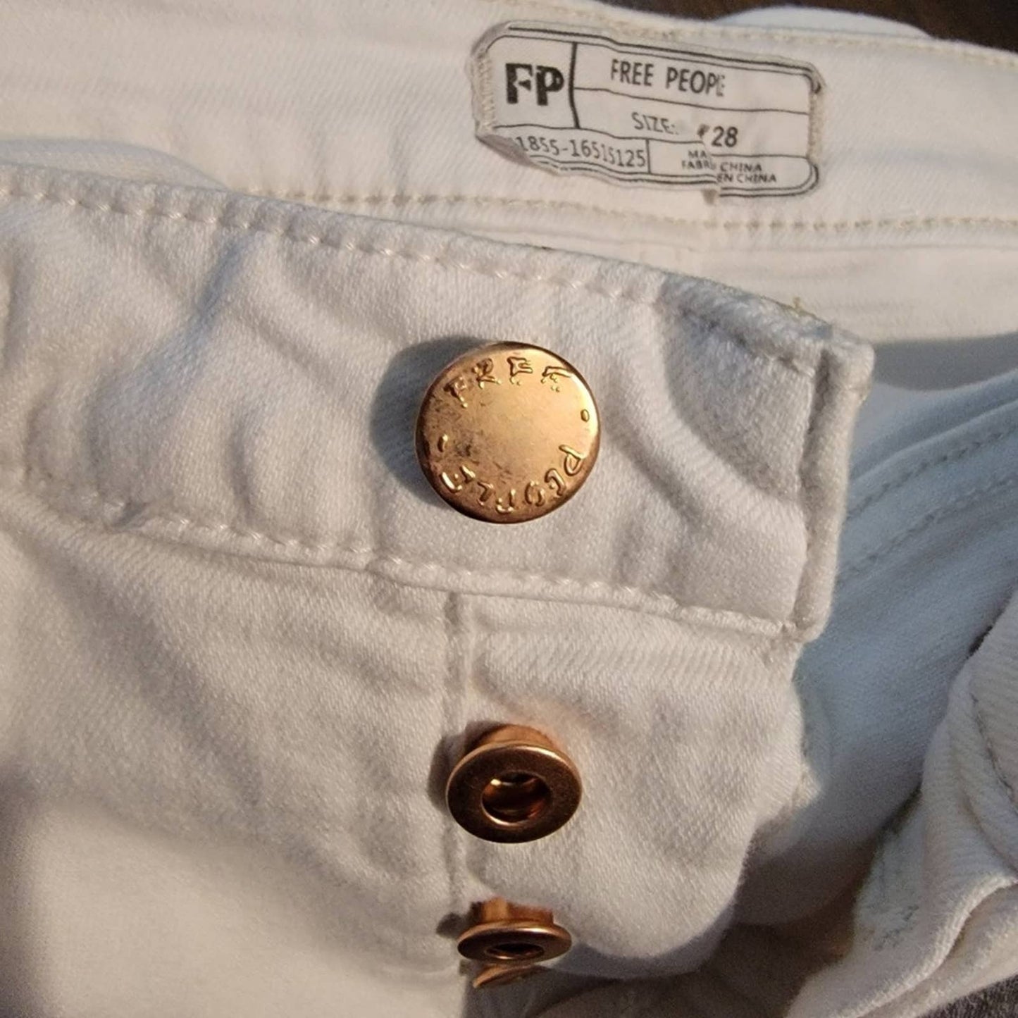 Deadstock NWOT Free People High Rise Skinny Jeans - 28