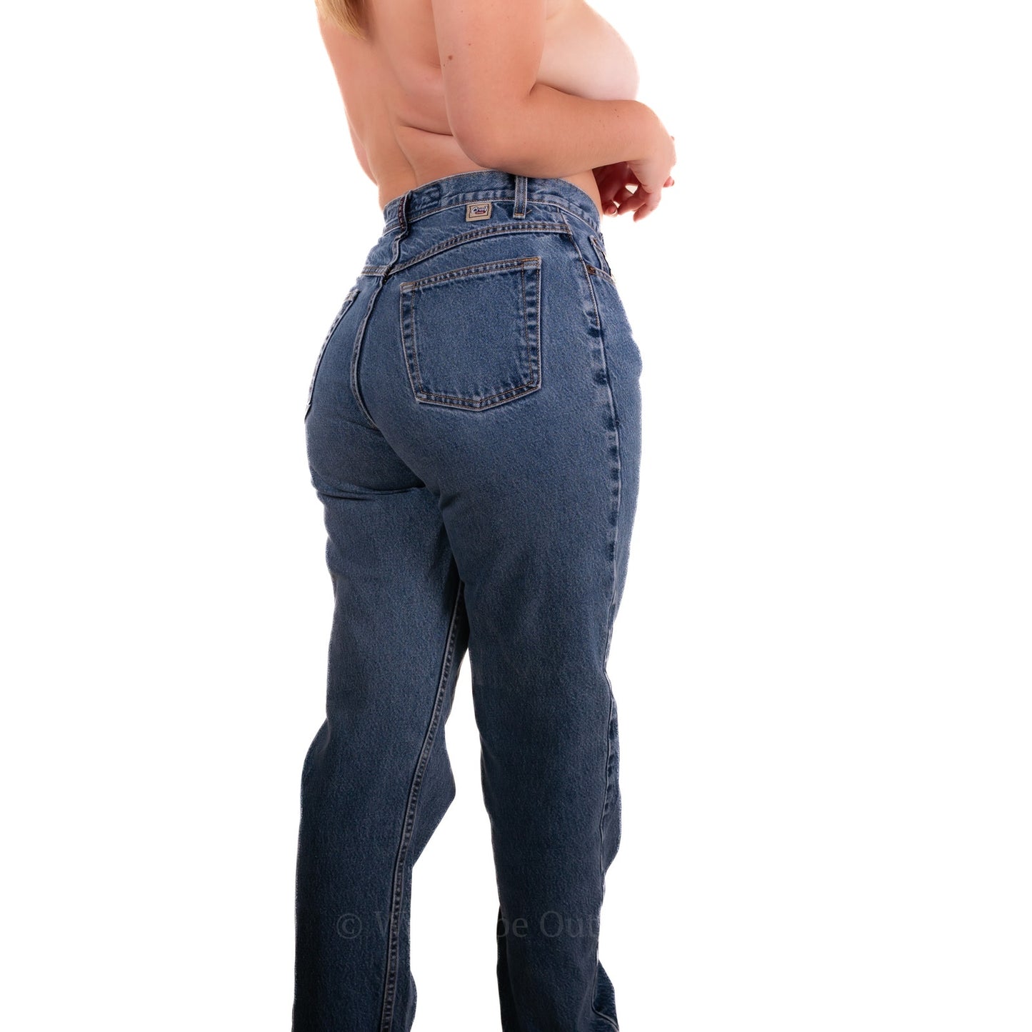 Vintage 90s Blue Jeans by Cruel Girl - 9