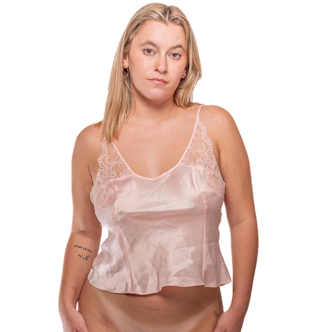 Vintage Y2K Victoria's Secret Blush Pink Cami