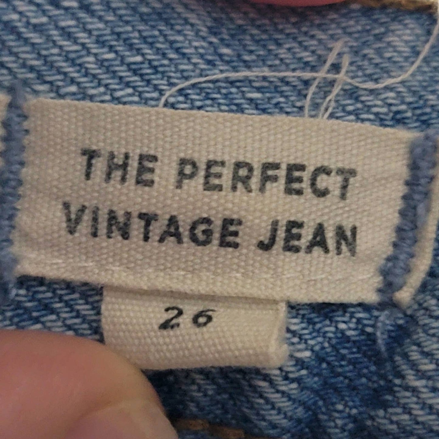 Madewell Perfect Vintage Jean in Coney Wash: Artfully Destroyed Edition