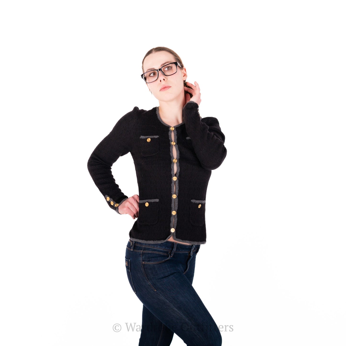 Trina Turk Vermouth Wool Cardigan -  S