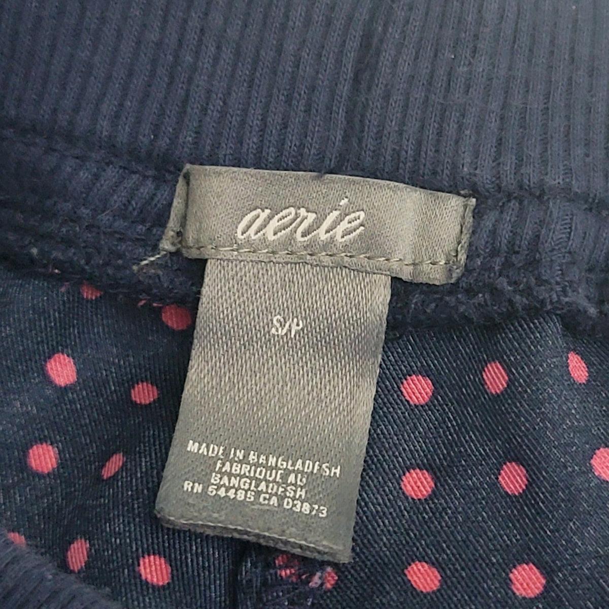 Aerie Silky Polkadot Pajama Bottoms