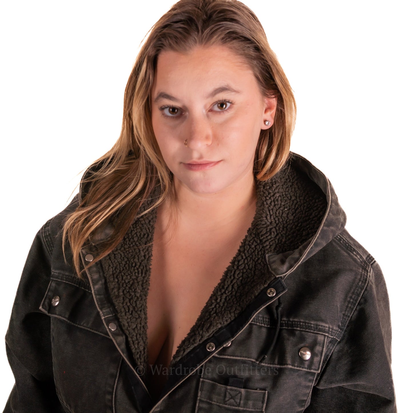 Vintage Y2K Carhaart Sherpa Fleece Lined Jacket