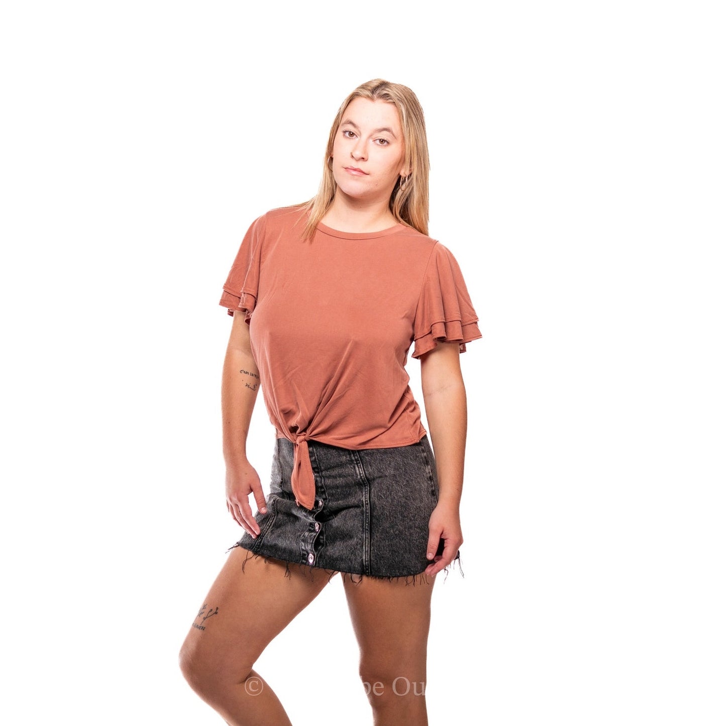 Green Envelope LA Blush Pink Tee