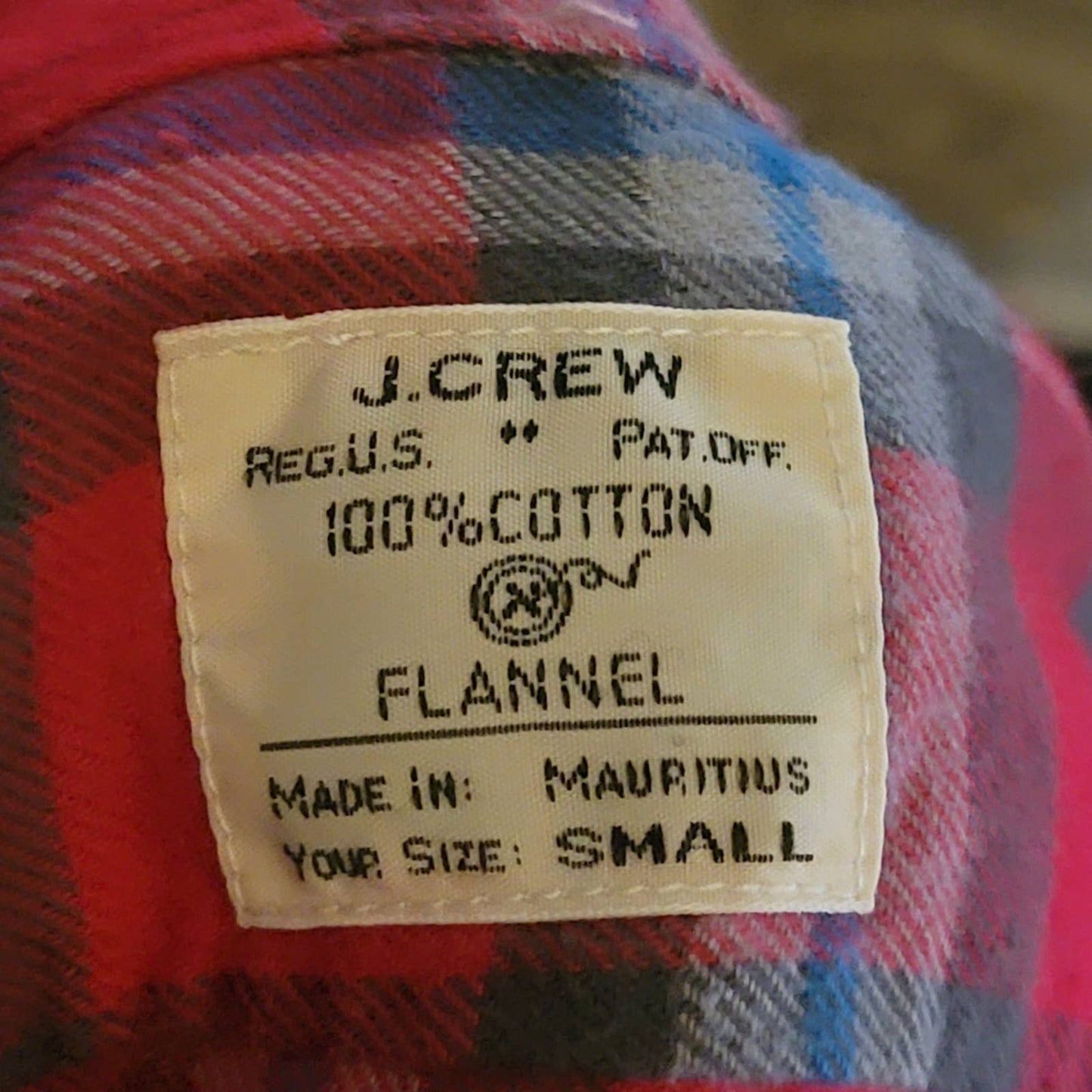 J.Crew Plaid Flannel Long Sleeve Button Sown Shirt - S