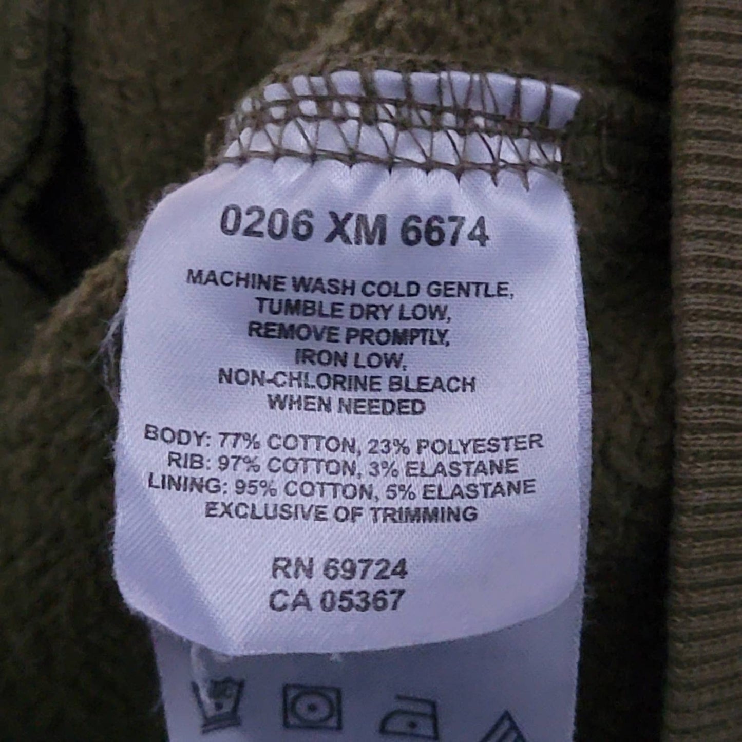 Y2K 2006 Columbia Hoodie Olive Green