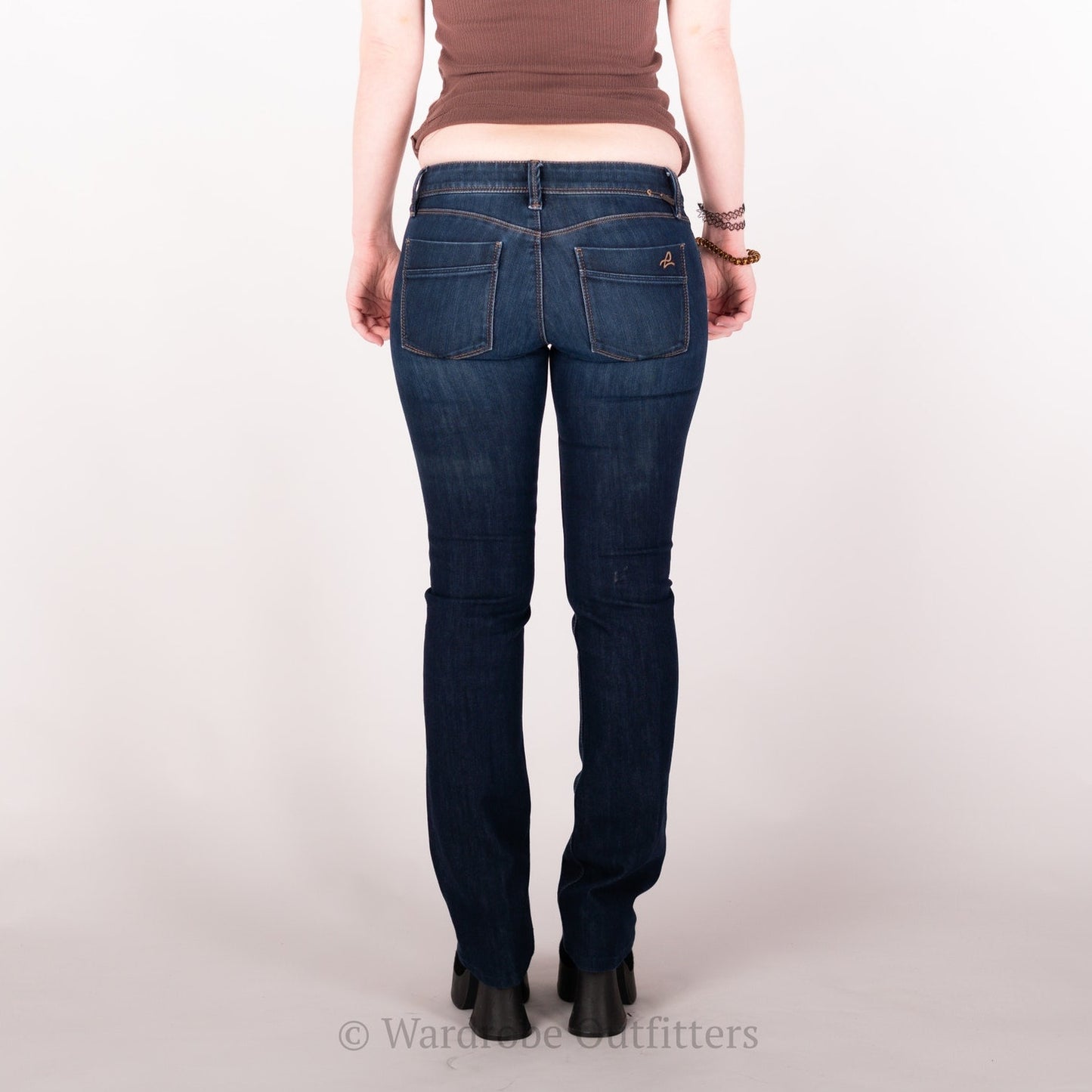 DL1961 Cindy Sonic Slim Boot Indigo Low Rise Blue Jeans