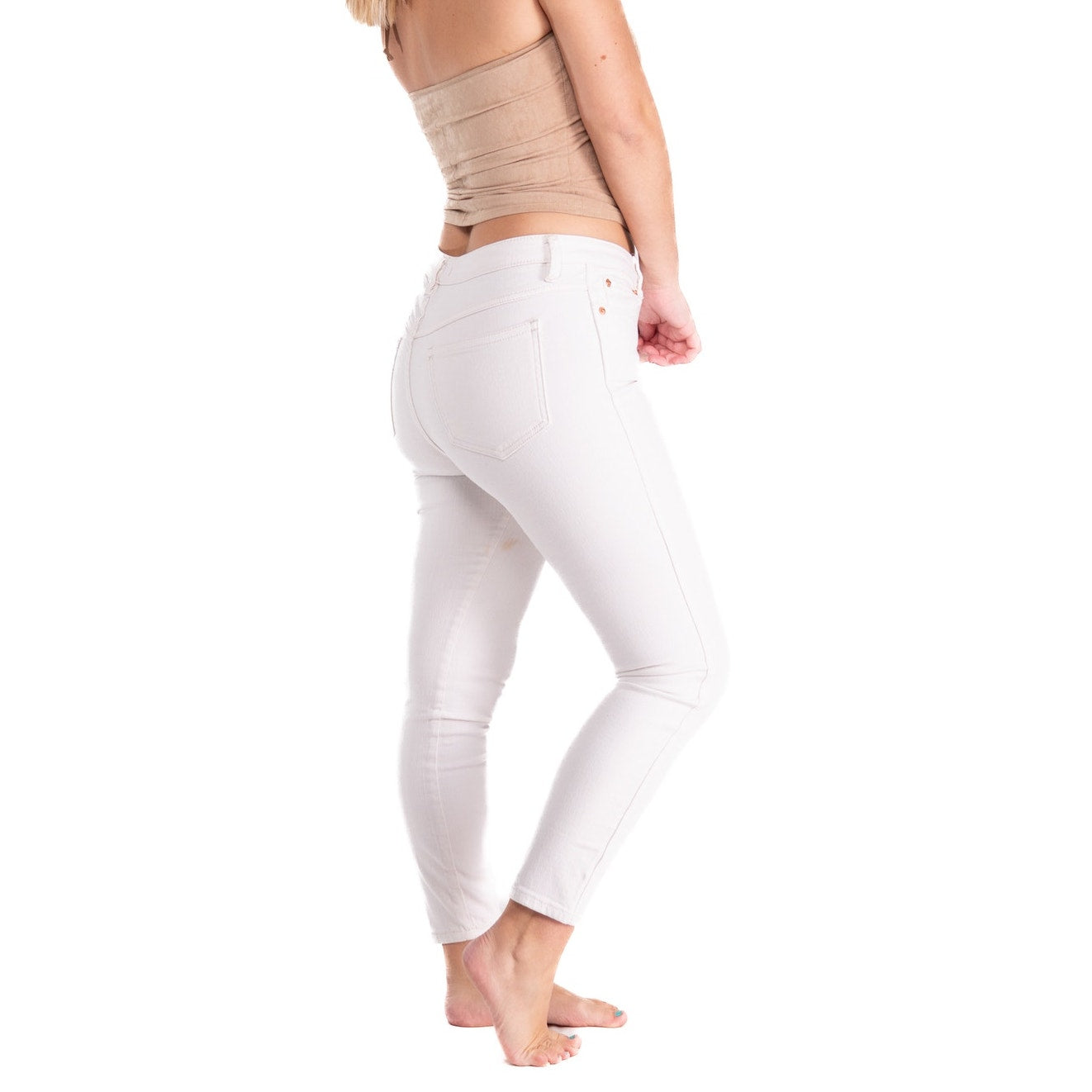 Philippe Adec Paris White Jeans Pants Trousers