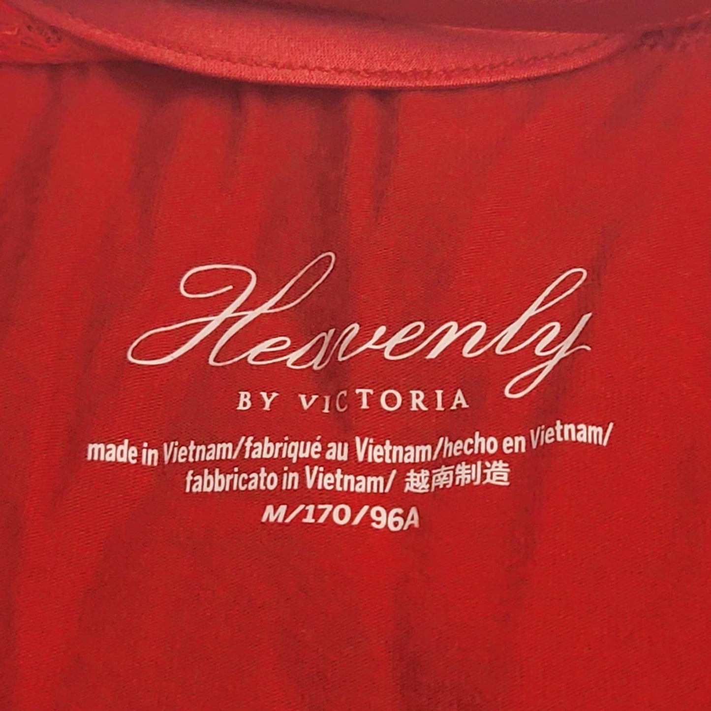 Heavenly by Victoria's Secret Red Cami Lingerie