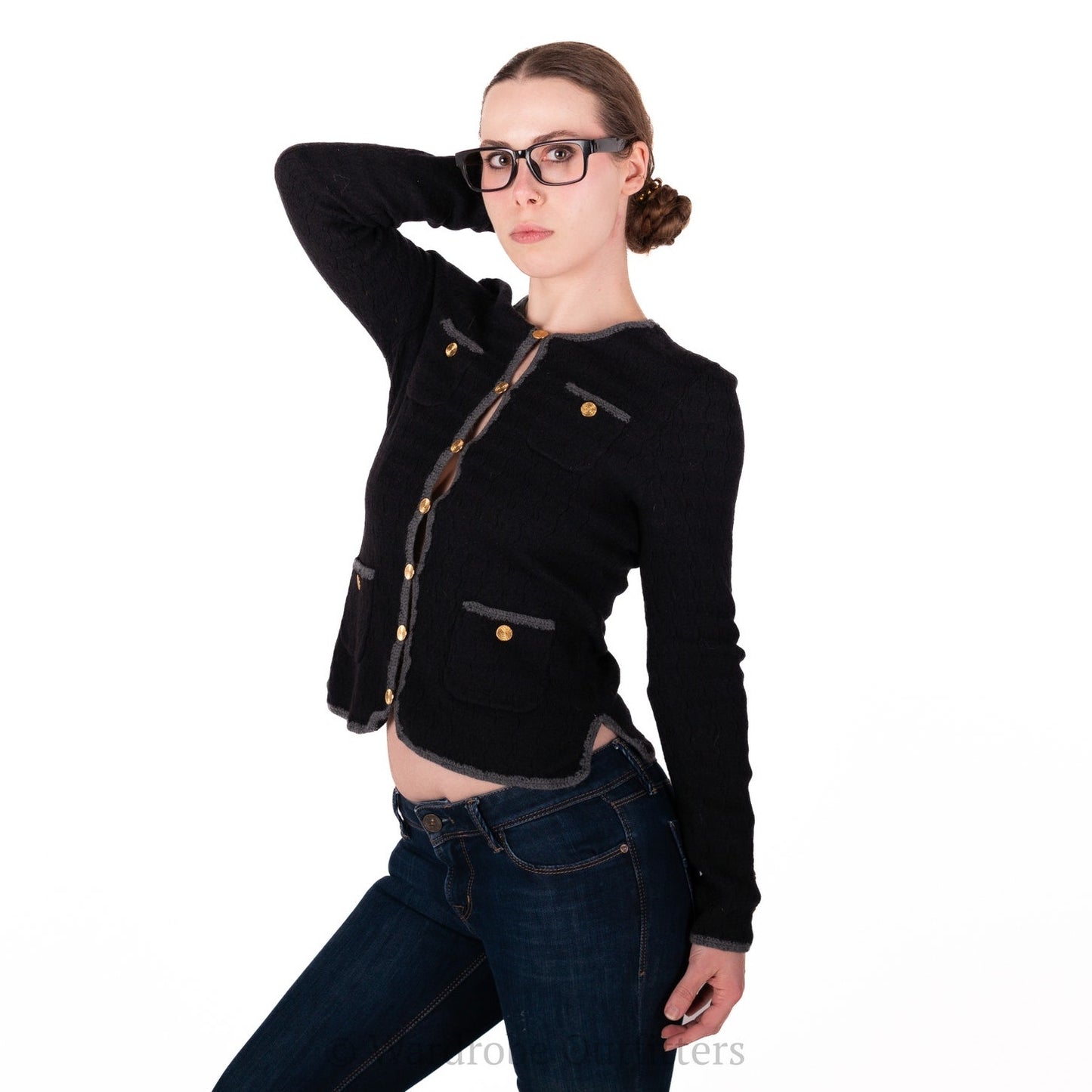 Trina Turk Vermouth Wool Cardigan -  S