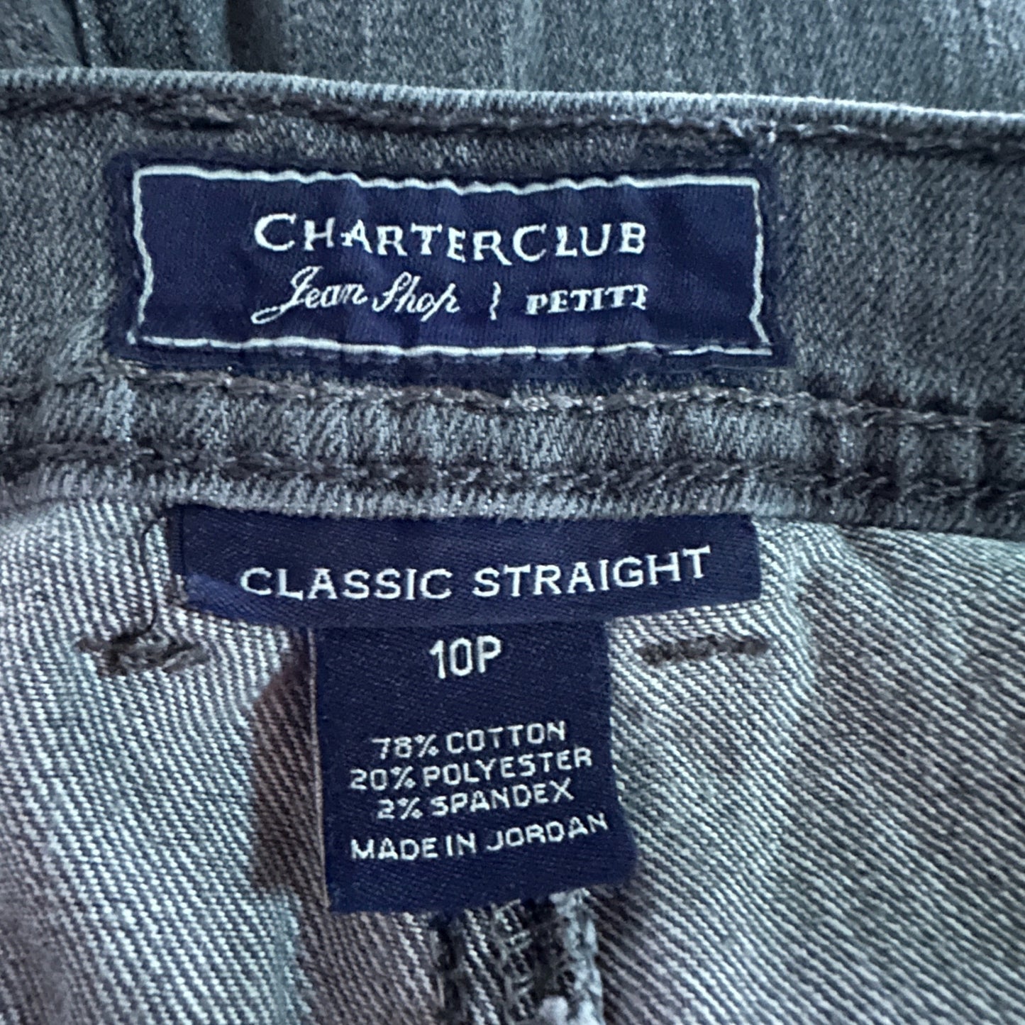 Charter Club Classic Straight Petite Jeans