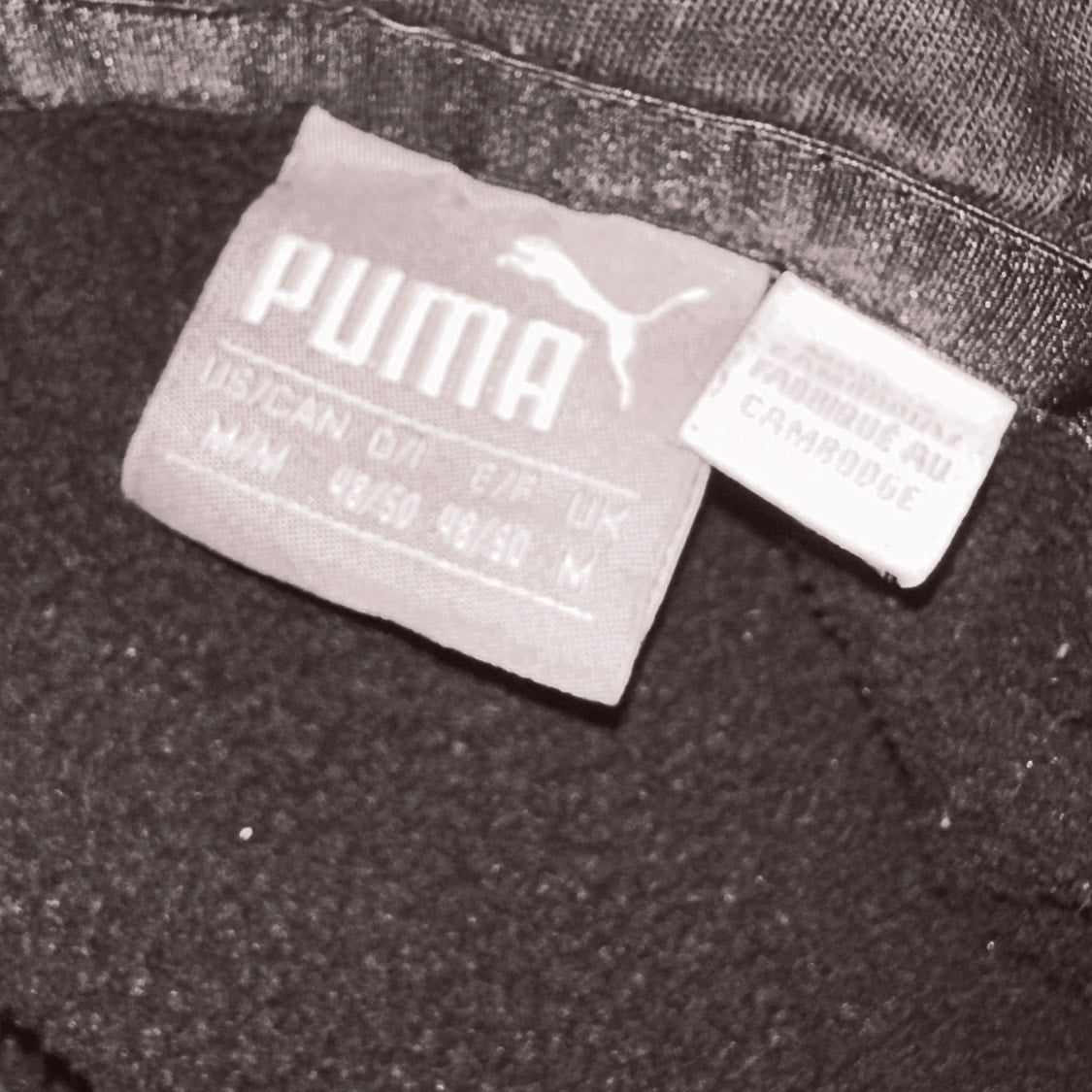 Black x White Puma Hoodie Sweatshirt