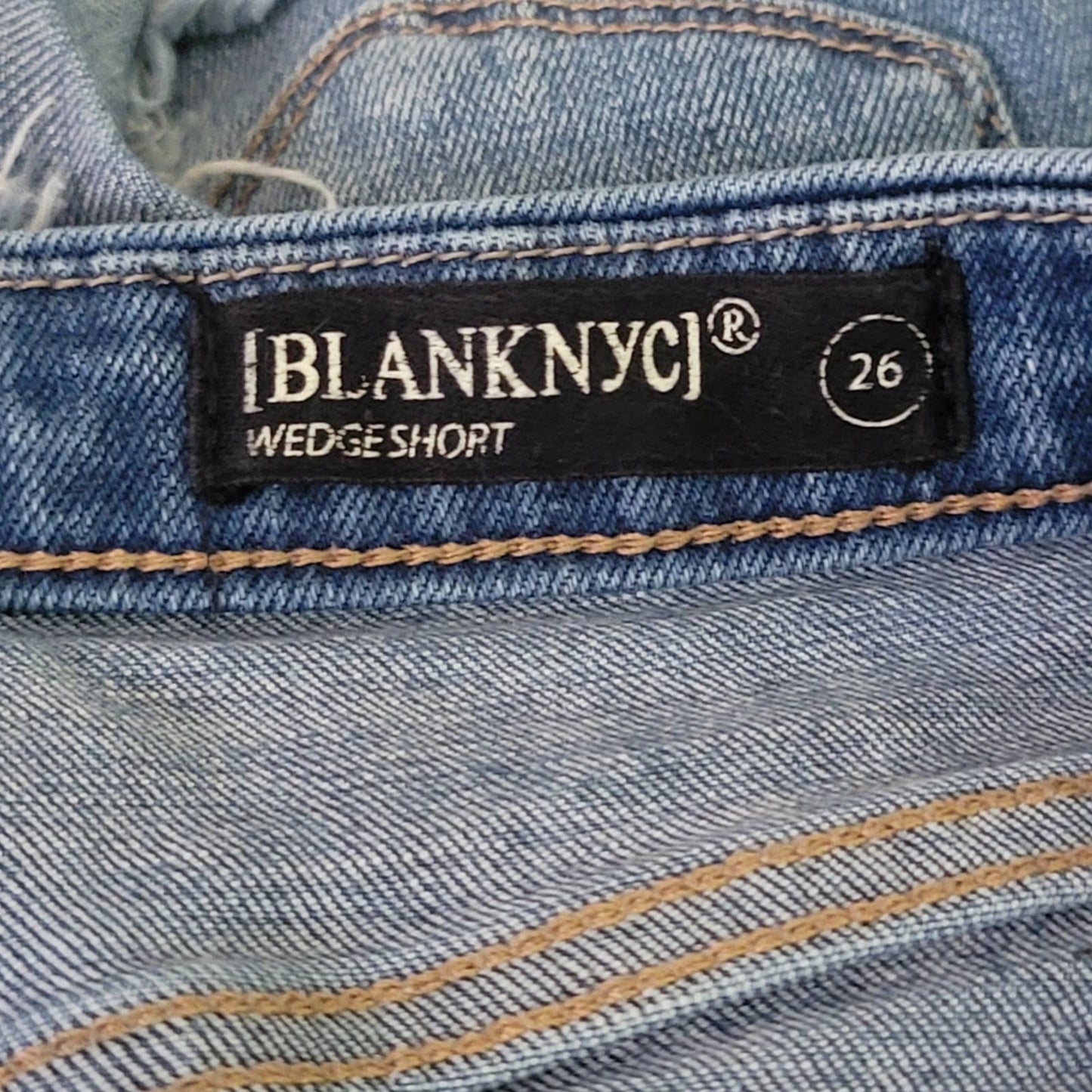 Blank NYC Cutoff Cheeky Stretch Denim Jean Shorts