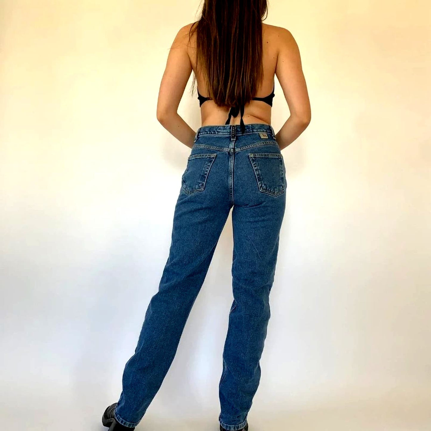 Vintage High Rise Mom Jeans by Cruel Girl - 9