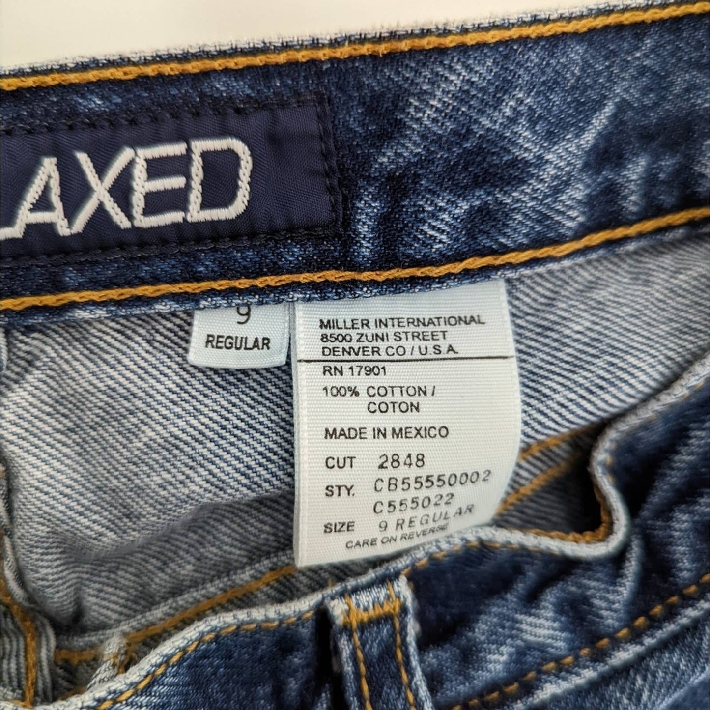 Vintage 90s Blue Jeans by Cruel Girl - 9