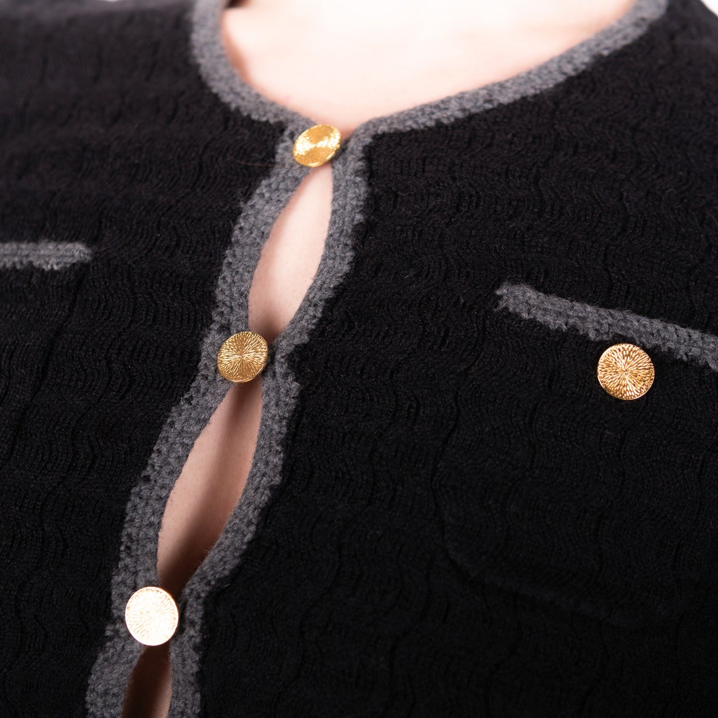 Trina Turk Vermouth Wool Cardigan -  S