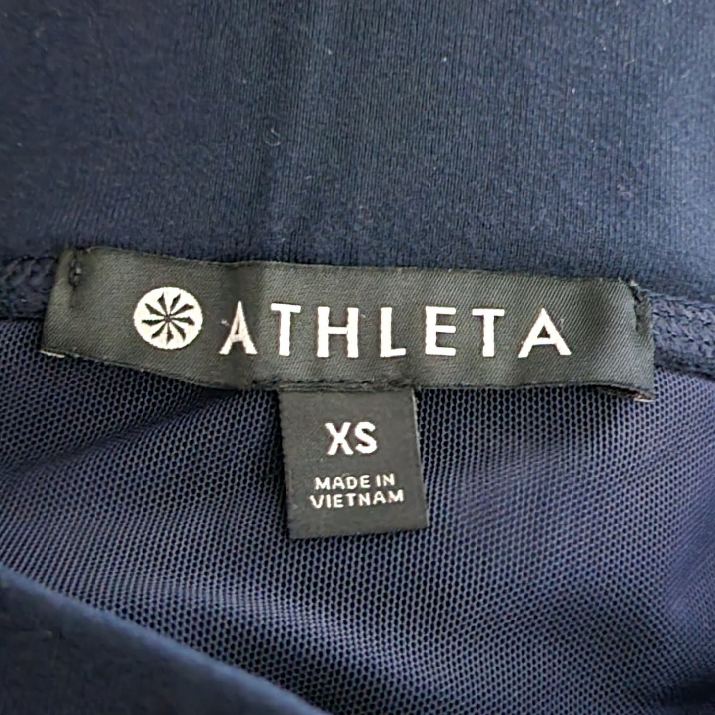 Athleta Navy Blue Bike Running Shorts