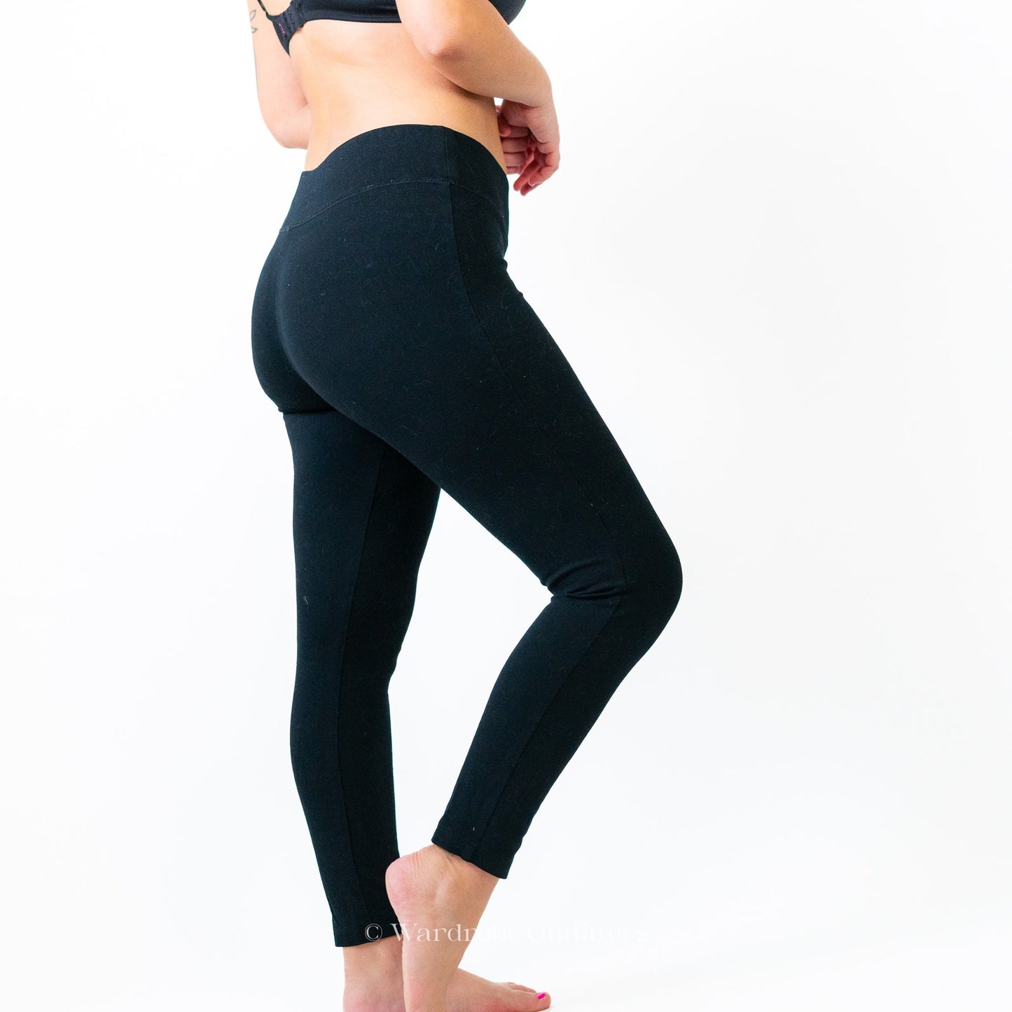 Black Full Length Leggings