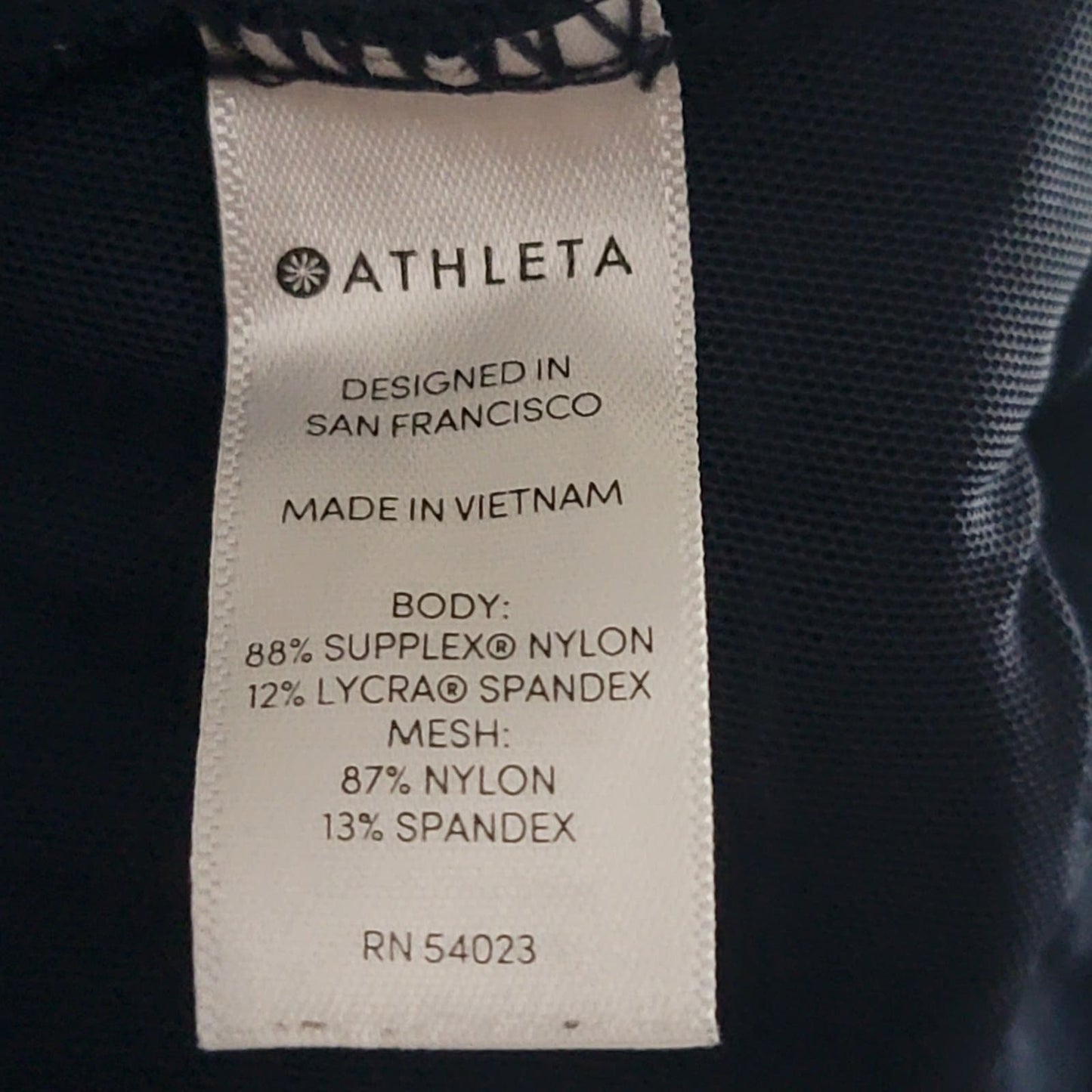 Athleta Navy Blue Bike Running Shorts