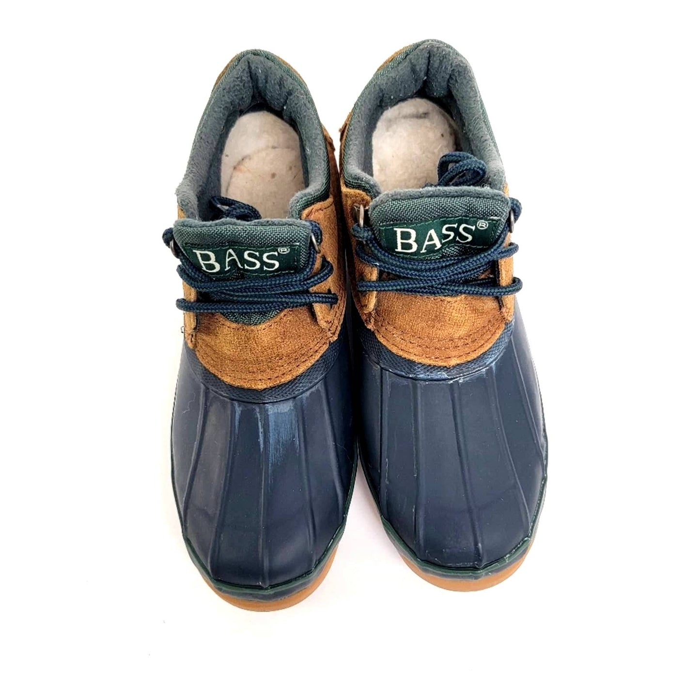 Vintage Bass Alpine Fleece Lined Duck Boot Rain Shoes - 9