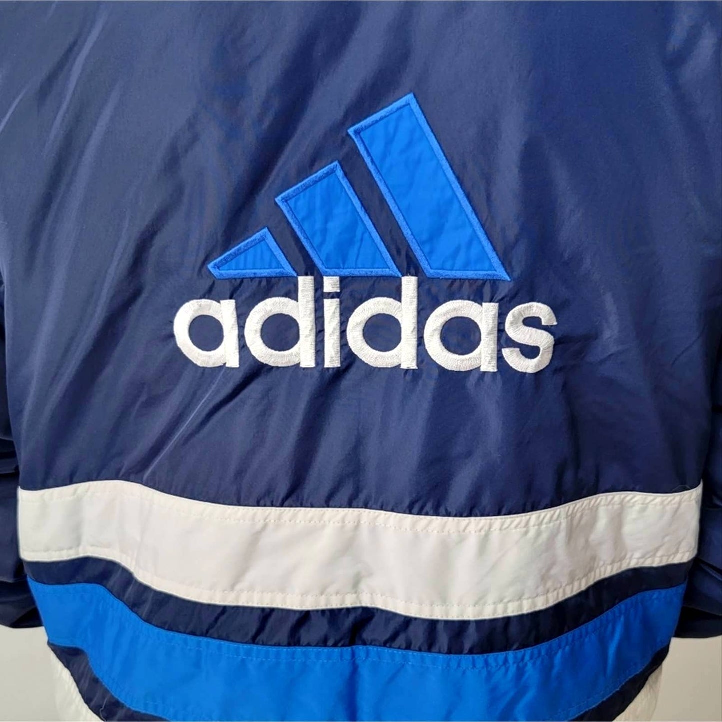 Vintage Y2k adidas Quilted Puffer Jacket Parka - XL