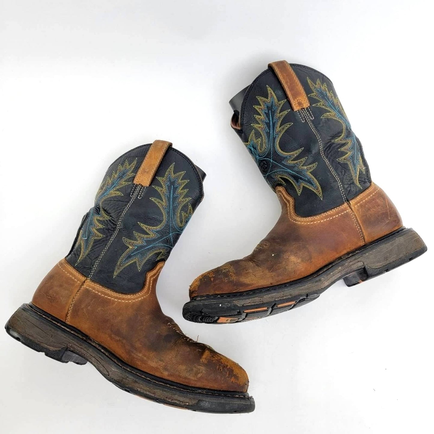 Ariat Workhog Waterproof Square Toe Steel Toe Work Boots - 7.5 / 9