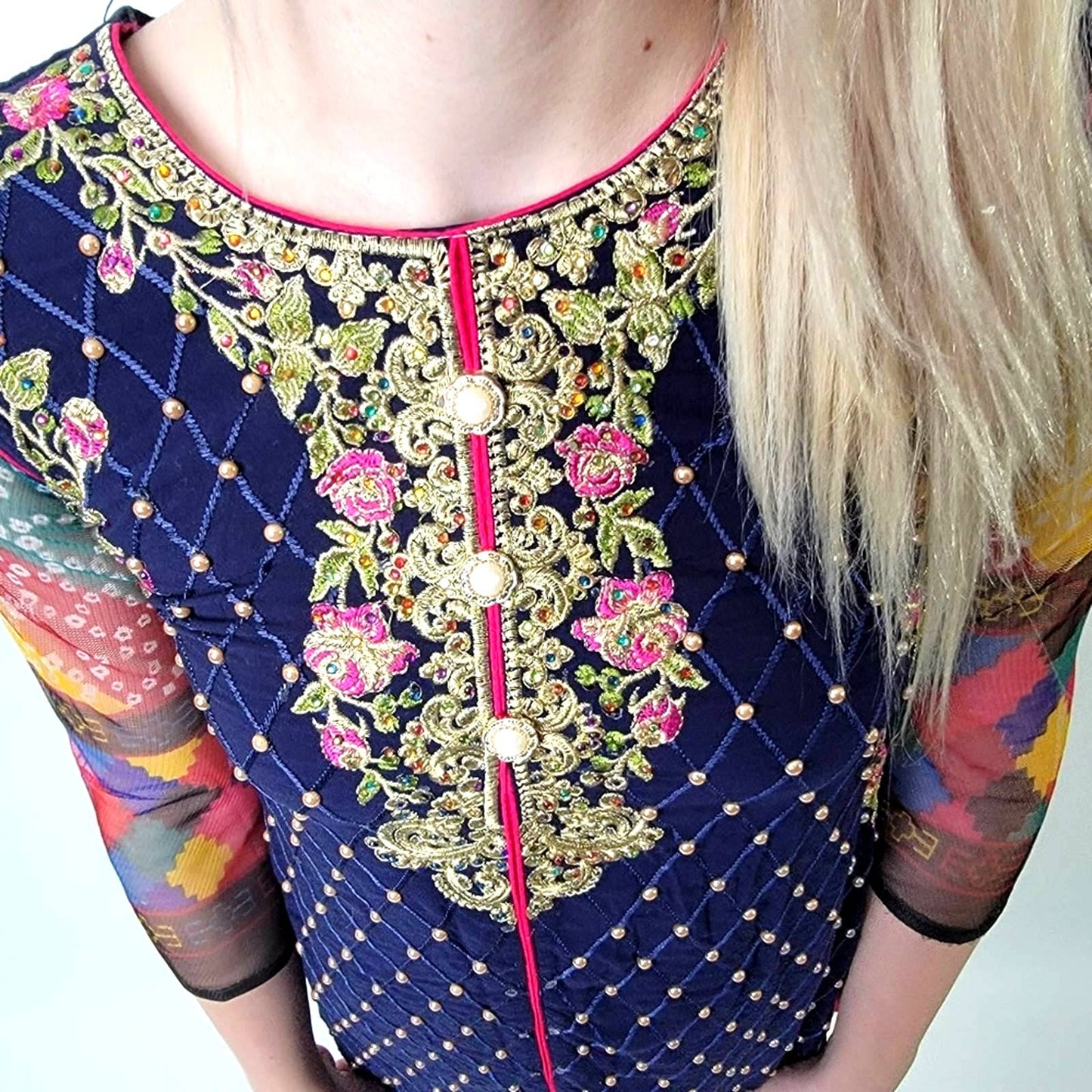 Vintage 1970's Zello Club Sheer Black Tabard Tunic Dress