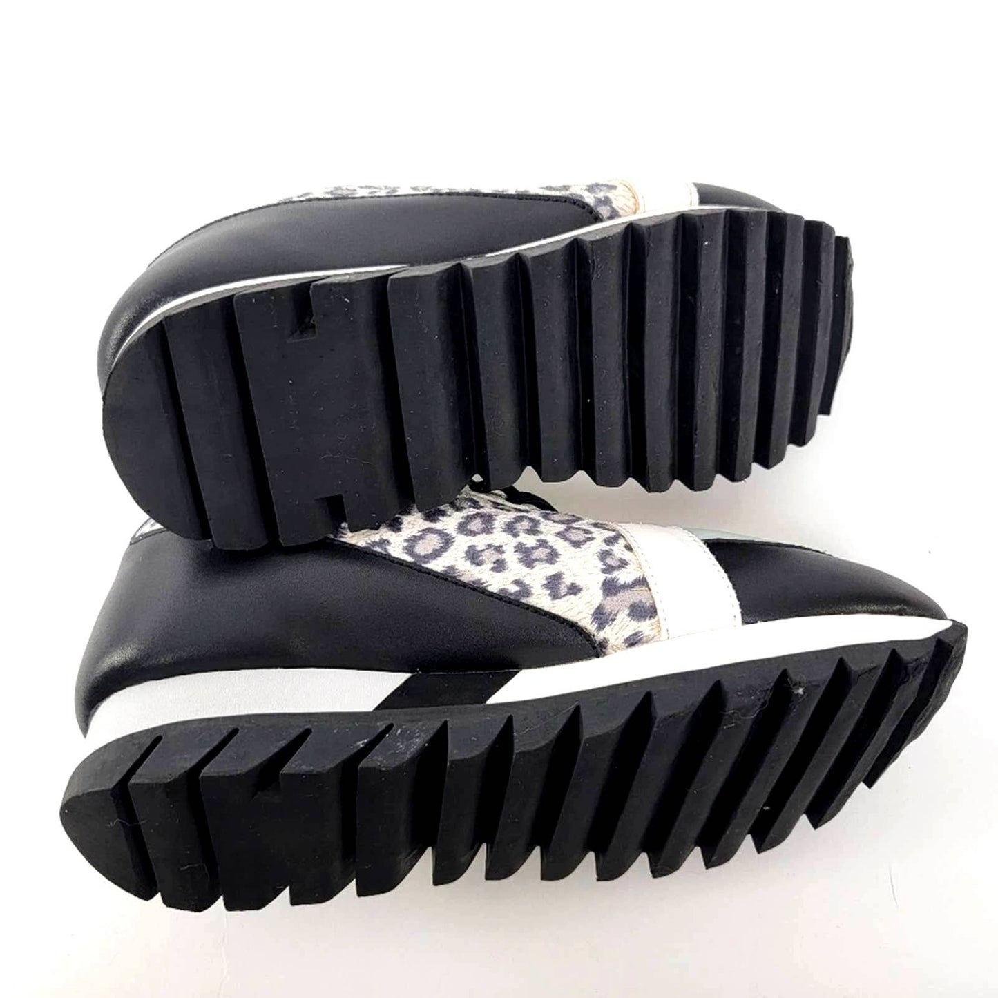 Not Rated Chunky Platform Sneakers - Leopard Cheetah Print - 9.5