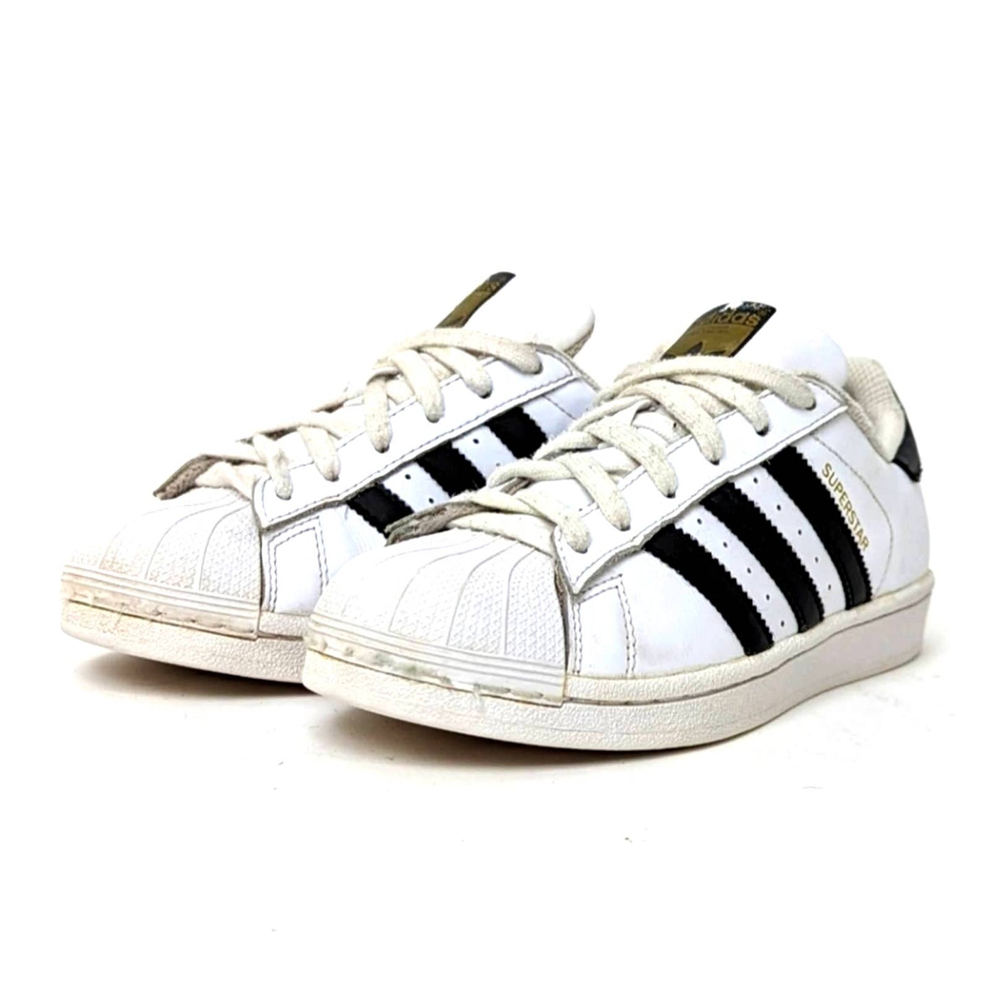 Adidas Originals White & Black Superstar