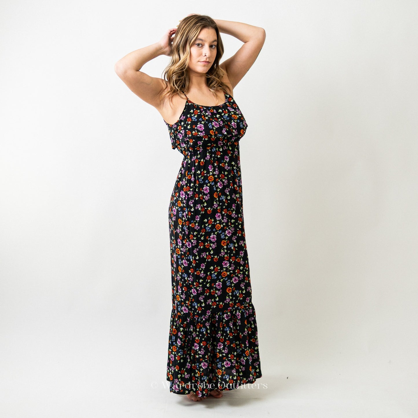 Flowy Floral Maxi Dress