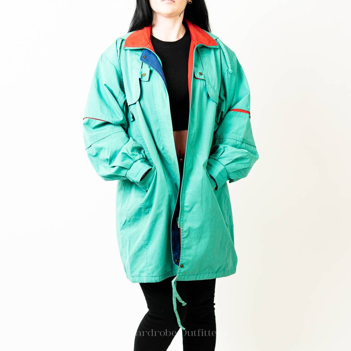Vintage 90s Carrigan Court Rain Coat Jacket - L