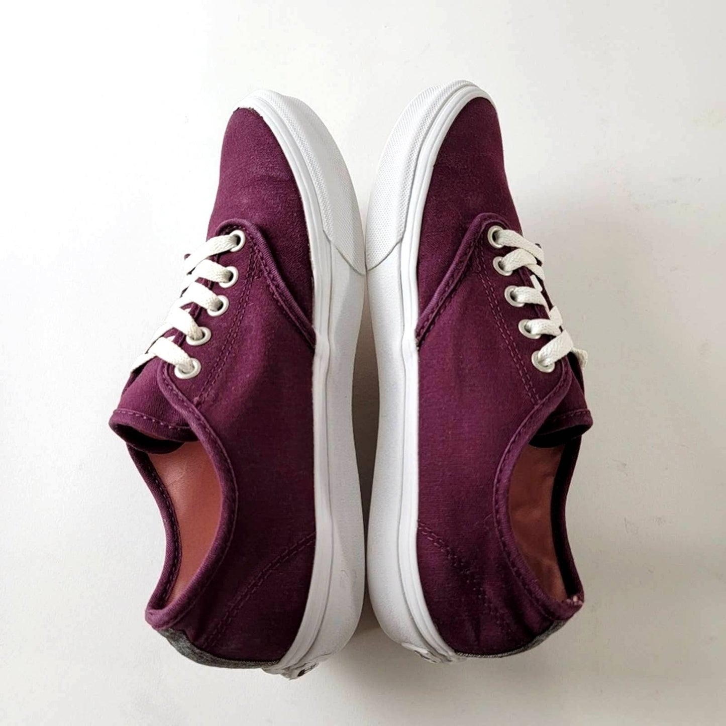 Vans Chima Ferguson Burgundy Lo Top Sneakers - 8