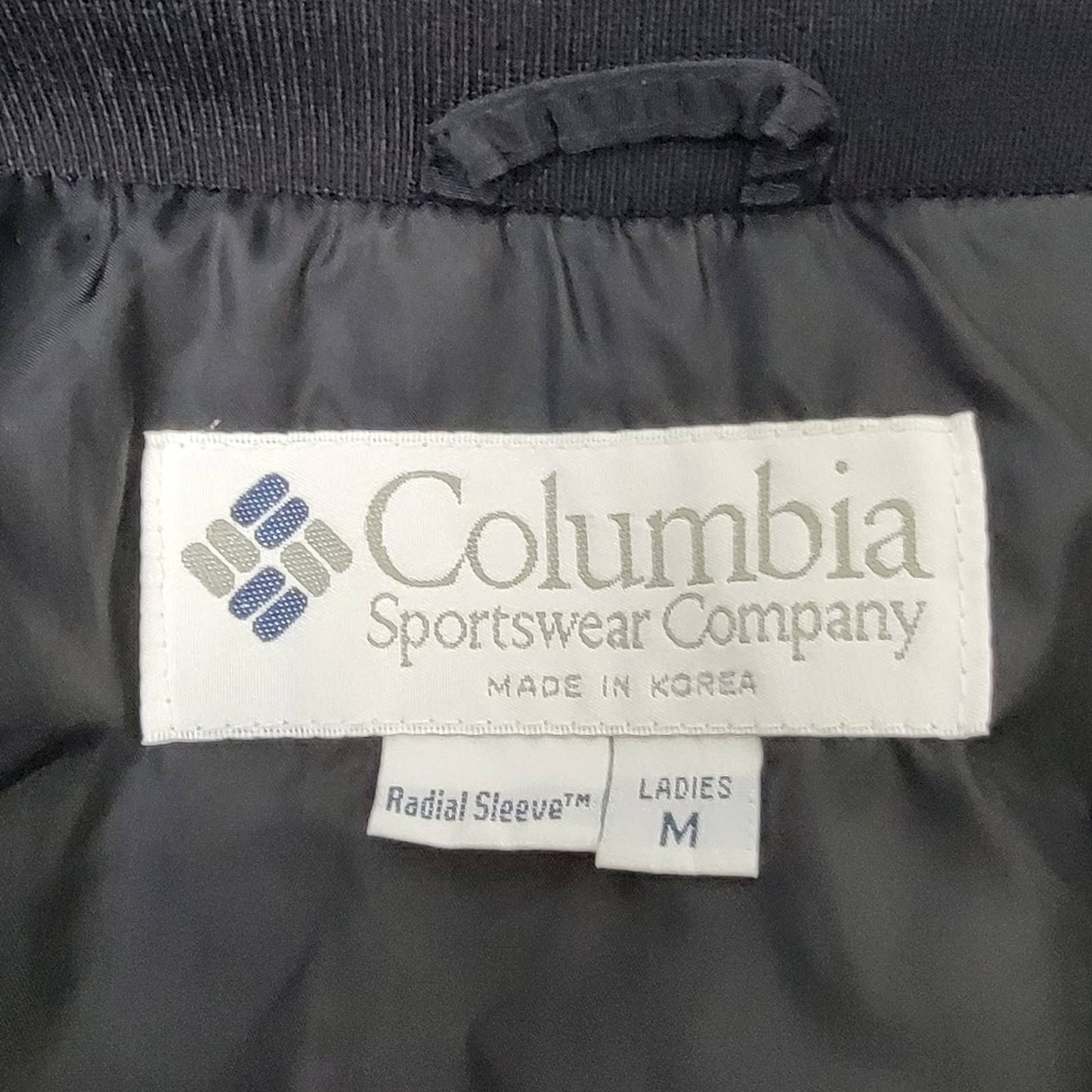Vintage 90s Colorblock Columbia Nylon Ski Jacket - M