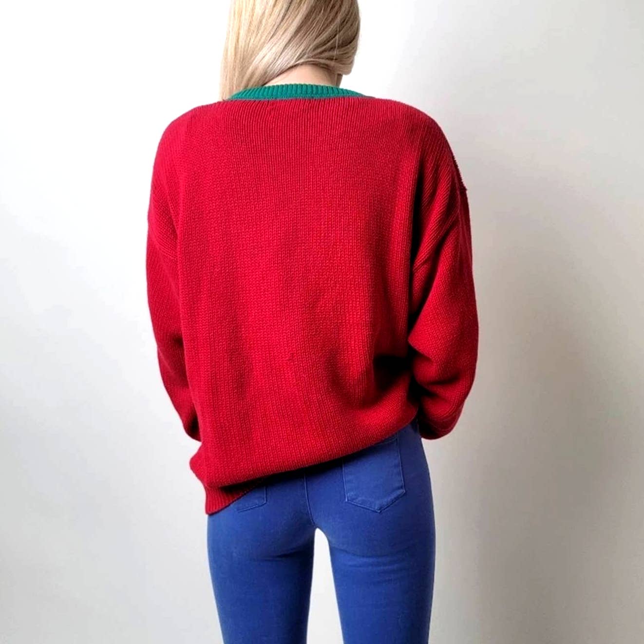 Vintage 80's Gant Handmade Knit Sweater - L