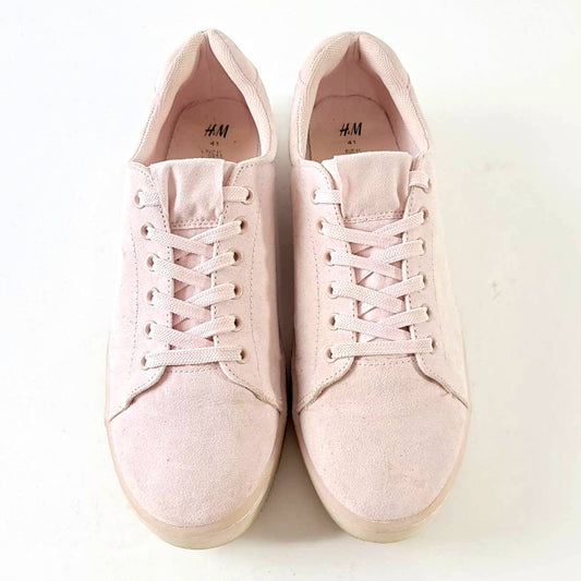 H&M Chunky Platform  Rose Pink Sneakes - 9.5