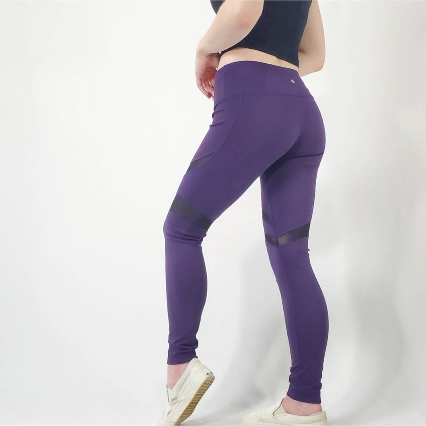 Purple Yogalicious Legging Tights Yoga Pants - S