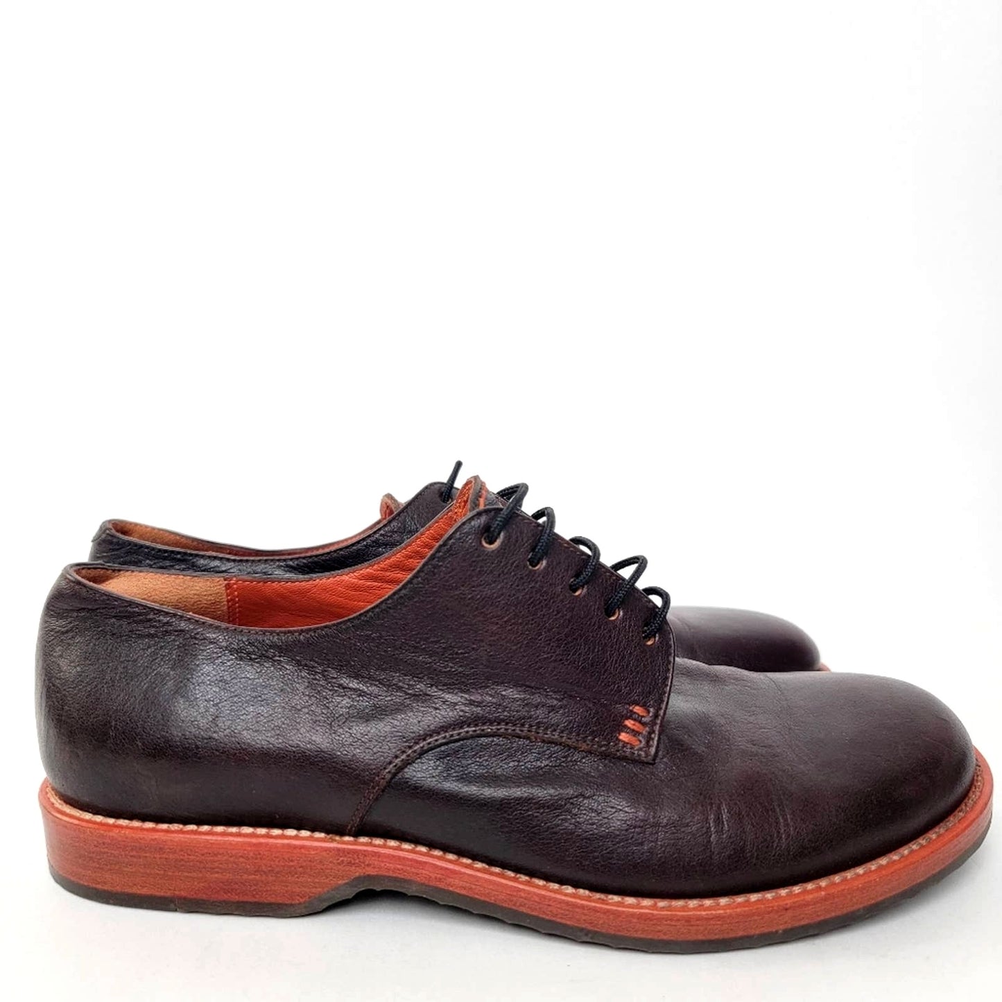 Barneys New York x Henry Cuir Italian Designer Oxford Shoes - 6