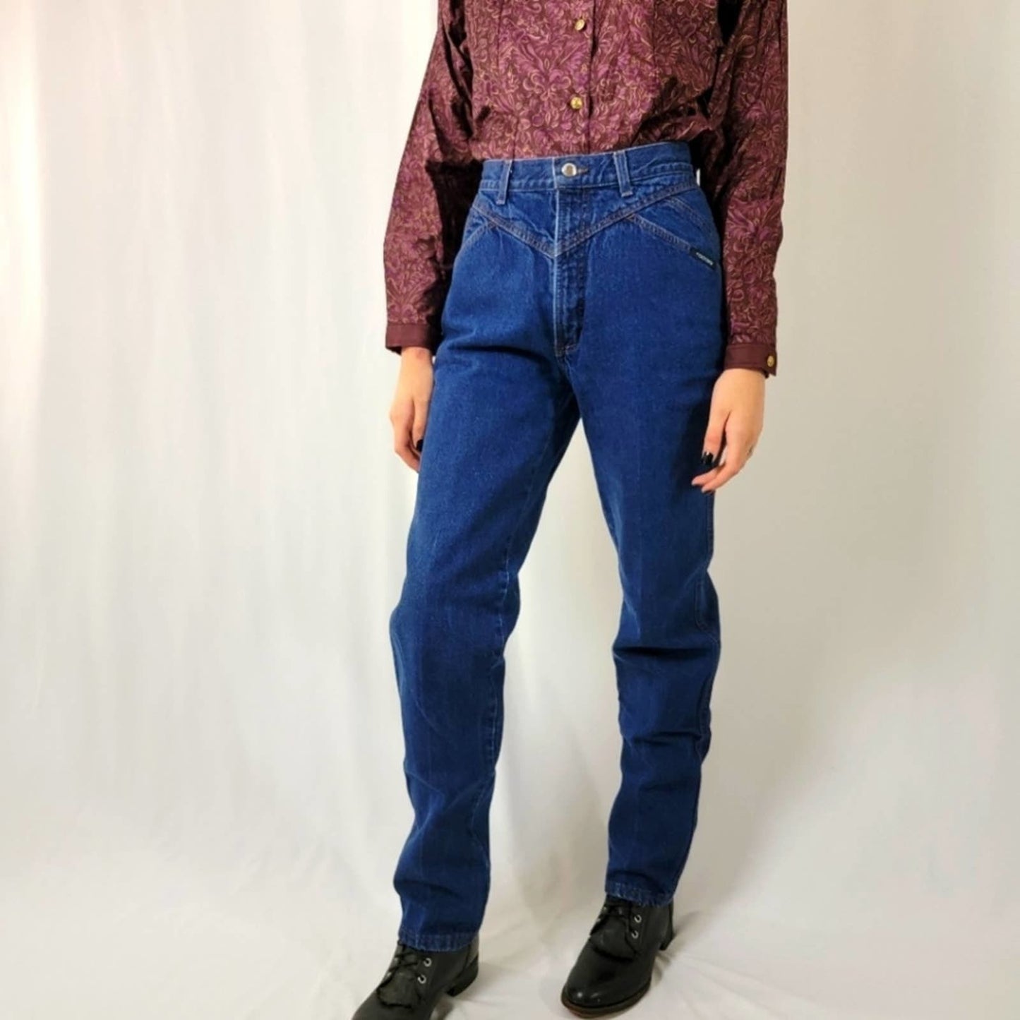 Vintage Western High Waisted Rockies Jeans