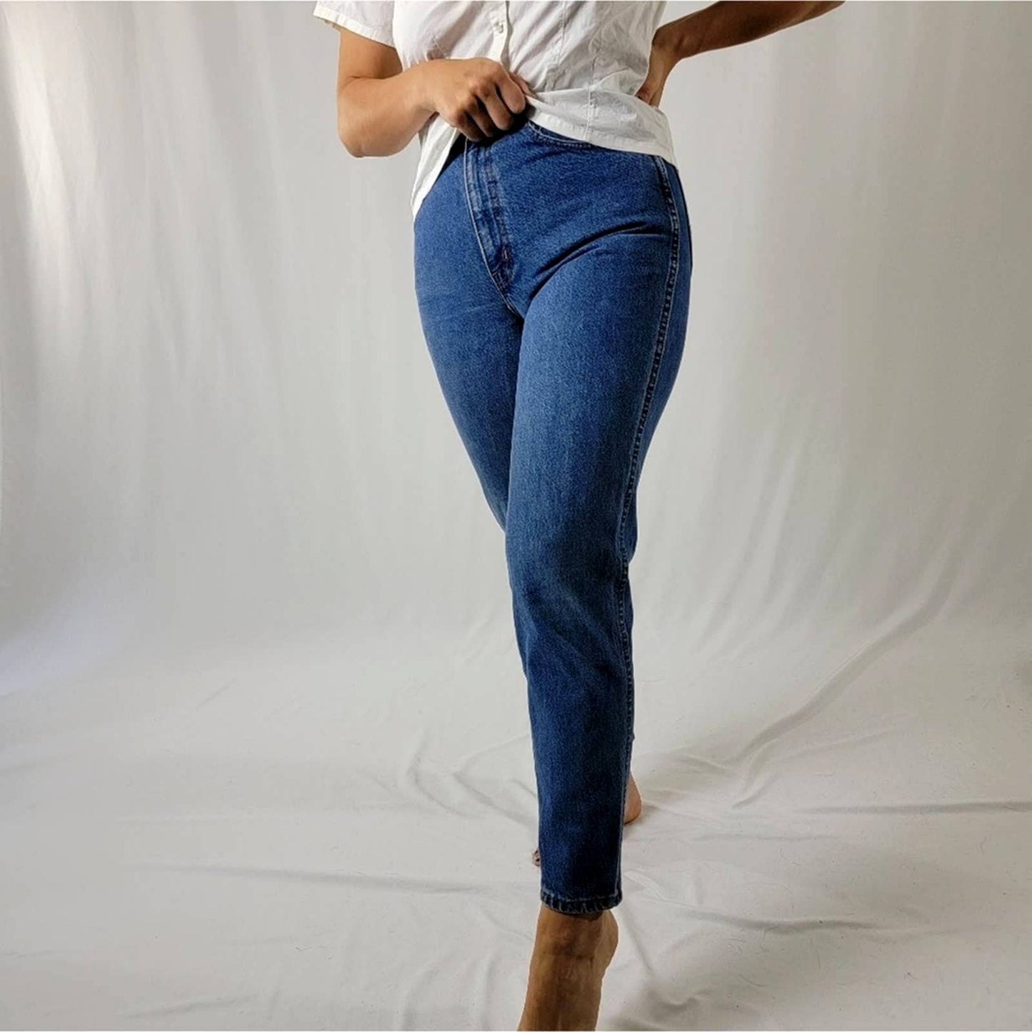 Vintage USA Western High Rise Mom Jeans By Chic