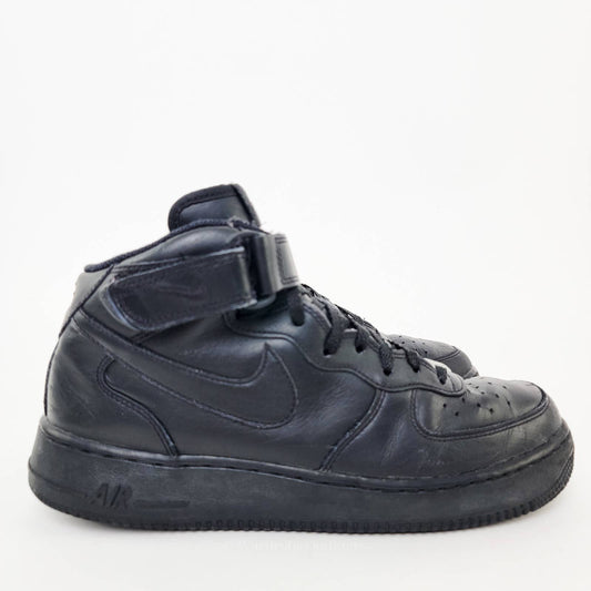 NIKE AF1 Air Force 1 Mid '07 'Triple Black'