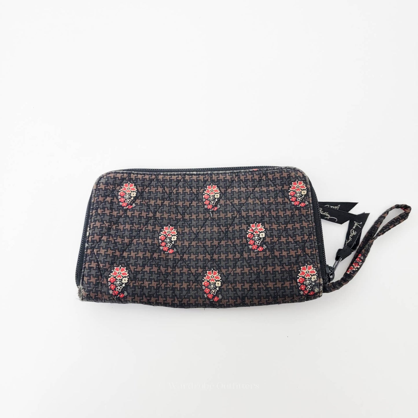 Vera Bradley Houndstooth Fabric Wallet Clutch