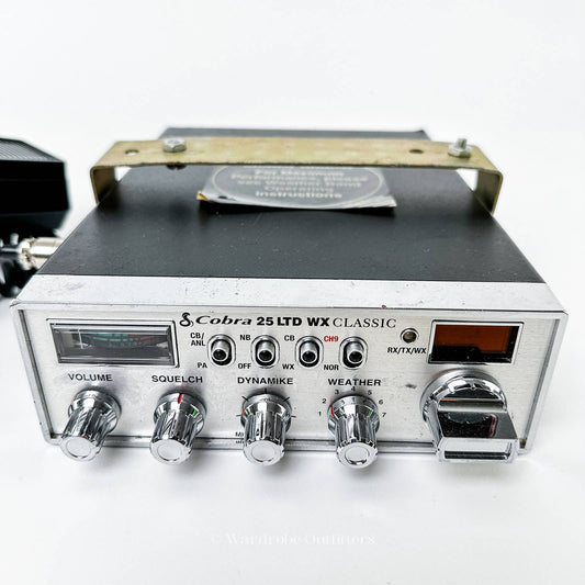 Cobra 25 LTD WX CLASSIC Compact Professional CB Radio