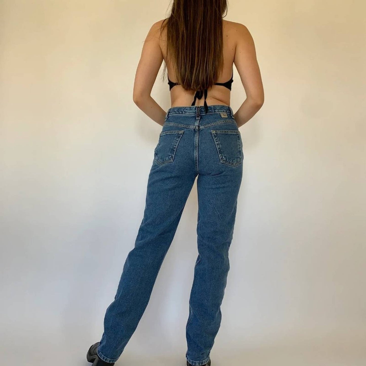 Vintage High Rise Mom Jeans by Cruel Girl - 9